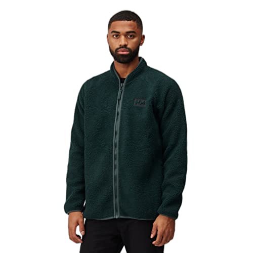 Helly-Hansen Men's Box Pile Jacket, 495 Darkest Spruce, Small at